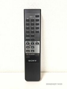 【美品】SONY ソニー RM-DK1 CDプレーヤー CDP-K1用リモコン