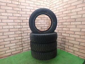 中古 ダンロップ タイヤ 155/65R13　4本　冬