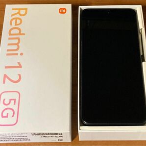 Redmi 12 5G 6.8インチ メモリー4GB ストレージ128GB ミッドナイトブラック