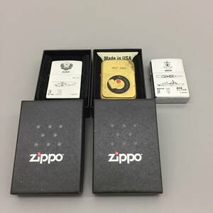 Zippo ジッポ 70th アニバーサリー／海上自衛隊 JMSDF×2 ライター 3個セット 火花OK