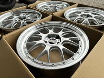 ガリ傷無し 4本 ★ 40アルファード LS BMW等 BBS LM-R 20インチ 9J +32 5-120 鍛造 ★ LM331 ビッグキャリパー対応 空気圧センサー対応_画像8