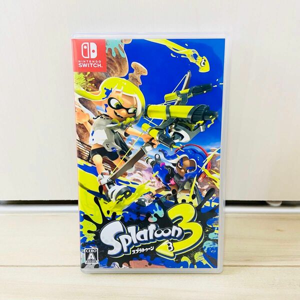 【未使用に近い】任天堂Switch スプラトゥーン3 ソフト