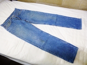 ■USA製 LEVI'S（リーバイス）505ブルーデニムジーンズ W31インチ【中古品】