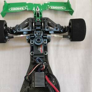 ラジコン 1/10 F1 KAWADA F500組立シャーシキット（川田模型 、三和電子製サーボ、ヨコモ製ESC、ホビーウイング製ブラシレスモーター）の画像7