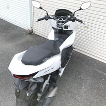 HONDA ホンダ PCX125 JF81 車体 2018年モデル 白 ホワイト バイク スマートキー 説明書付き LED デジタルメーター ノーマル 純正 実働 原付_画像6