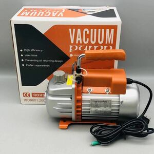 1Sage Vacuum Pum 電動 真空ポンプ TW-0.5Y バキュームポンプ 10Pa 1/6 HP シングルステージ 真空引き 自動車 小型 エアコン 動作確認済み