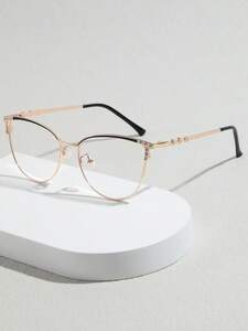 レディース アクセサリー メガネorアクセサリー 日常生活のための 1 ペアの女性のラインストーンの装飾カジュアルな眼鏡