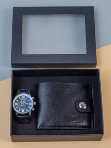 腕時計 メンズ セット ビジネスマン向け クオーツ腕時計 プレゼントセット ストラップ 男性へのギフトセット