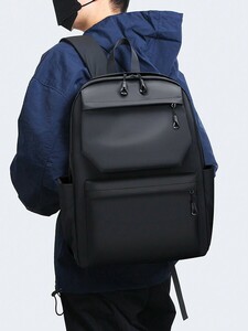 メンズ バッグ バックパック 164 シンプルな防水ショルダーバッグ ビジネス オフィス 通勤 中学校 多機能大容量バックパック