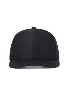 メンズ アクセサリー 帽子 メッシュベースボールキャップ 男女兼用 黒色 つば広調整可能