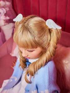 レディース アクセサリー ヘアアクセサリー 羽のヘアクリップ エンジェルデザイン 多彩な使い方可 2個入り 可愛らしい髪留め