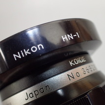 FK-2668◆NIKON　レンズ　NIKKOR-H AUTO 1:3.5 F=28㎜　絞り羽根OK 20240401_画像6