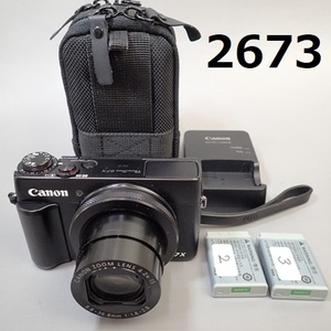 FK-2673◆CANON　POWER SHOT G7X 美品 20240401