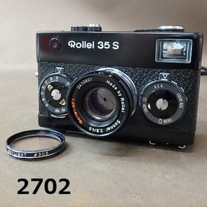 FK-2702◆ROLLEI 35 S ブラック　簡易動作OK　20240404