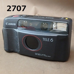 FK-2707 CANON　AUTOBOY TELE 6 簡易動作OK　20240404