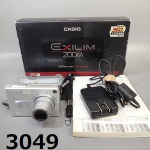 FK-3049◆Casio　EXILIM EX-Z40 コンデジ　簡易動作OK