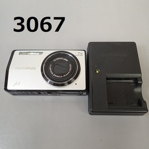 FK-3067◆OLYMPUS　[mju:] μ-7000　簡易動作OK　チャージャーとバッテリー有