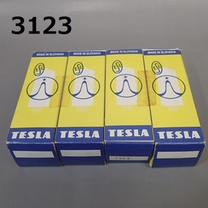 FK-3123◆コレクター放出品 真空管 TESLA 2ペア4本 E34L 現状品 20240423の画像1