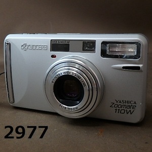 FK-2977◆KYOCERA YASHICA zoomate 110W　簡易動作OK　20240424