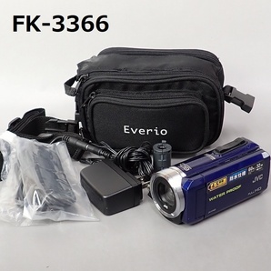 FK-3366◆JVC VIDEO CAMERA GZ-R70-A 簡易動作OKの画像1