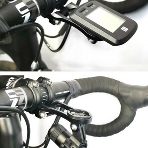 サイクルコンピューター サイコン フロント マウント Garmin/Bryton/Cateye/GoPro サイクル 自転車 ライトアダプター ロード クロスバイクの画像2