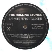 The Rolling Stones / Get Your Leeds Lungs Out! ライブ名盤！ ２枚組 LP The Swingin' Pig 1989 TSP ザ・ローリング・ストーンズ_画像8