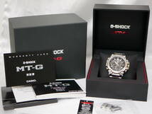 #1783 CASIO MTG-B3000D-1A9JF G-shock MT-G 23年11月購入品 Bluetooth アナデジ腕時計_画像1