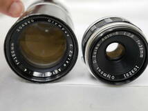 #2436 Olympus pen-FT 38mm F2.8 150mm F4 オリンパスペン　ハーフサイズカメラ2台セット　一眼レフフィルムカメラ_画像7