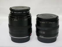 #7362 CANON EF compact-macro 50mm F2.5 24mm F2.8 キャノン レンズ2本 一眼レフフィルムカメラ用_画像2