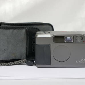 #7350 Contax T2 チタンブラック Sonnar 38mm F2.8 コンタックス コンパクトフィルムカメラの画像1