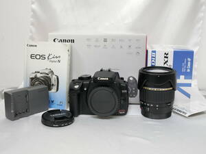 #7298 Canon eos kiss digital N Tamron AF 18-200mm F3.5-6.3 XR LD キャノン デジタル一眼レフカメラ