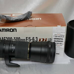 #7428 Tamron SP AF 200-500mm F5-6.3 Di LD Canon EFマウント タムロンの画像1