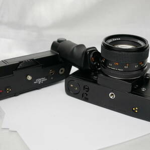 #7419 Contax RTS Planar 50mm F1.4 AEJ real time winder w-3 コンタックス 一眼レフフィルムカメラの画像9
