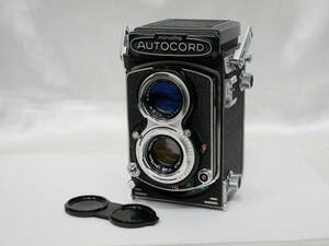 #7418 Minolta autocord Rokkor 75mm F3.5 Minolta Autocord twin-lens reflex camera 