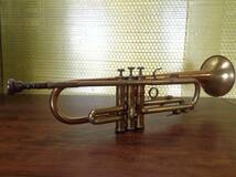 FRANK Holton & CO trumpet Very Good condition tested フランク ホルトン トランペット 本体 美品 D502_画像9