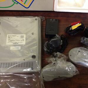 Nintendo Super Famicom console 2controllers w/box tested 任天堂 スーパーファミコン 本体 コントローラ2台 箱取説付き 動作確認済 C462の画像5