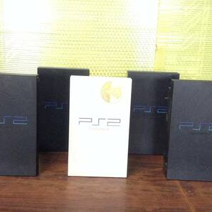 SONY PlayStation2 PS2 5consoles SCPH-55000GT 50000 39000RC 30000 18000 tested ソニー プレステ2 本体5台 動作品あり D652Tの画像2