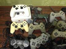 SONY Playstation PS3 PS2 PS1 20controllers working ソニー プレステ PS3 PS2 PS1 コントローラ 20台 動作品有 D685T_画像3