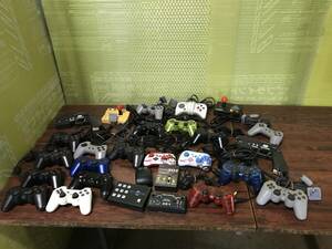 SONY Playstation PS2 PS3 PS4 28controllers working ソニー プレステ PS2 PS3 PS4 コントローラ 28台 動作確認済 C969