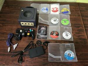 Nintendo GameCube console controller 8games tested nintendo Game Cube body controller game 8ps.@ operation verification settled D634