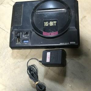 SEGA MEGA DRIVE HAA-2510 console tested セガ メガドライブ 本体 動作確認済 D660の画像1