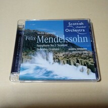ハイブリッドSACD【FELIX MENDELSSOHN Violin Concerto/Symphony No.3 Scottish】LINN CKD216　輸入盤_画像1