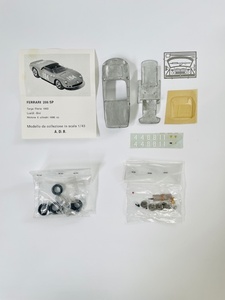 1963 Ferrari 206 SP A.D.B Model Car Assemble Kit 1/43 1963 フェラーリ 206 SP モデルカー フルキット 1/43