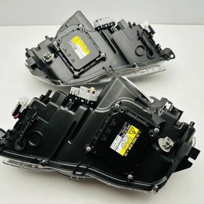 美品 動作品 GRX120 GRX125 トヨタ マークX 後期 純正 HID ヘッドライト 左右 セット KOITO 22-344 刻印8 (S142)の画像10