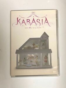 KARA「 1ST JAPAN TOUR 2012 KARASIA 」2枚組DVD。