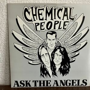 CHEMICAL PEOPLE ASK THE ANGELS UK盤 シングル レコード 76 BEEN HERE FAUST PUNK 1990の画像1