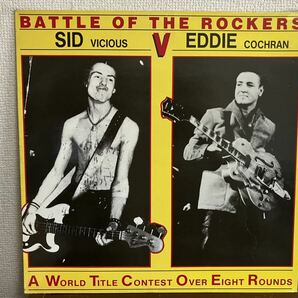 SID VICIOUS V EDDIE COCHRAN BATTLE OF THE ROCKERS UK盤 LP レコード シド・ヴィシャス エディ・コクラン SOMTHN’ ELSE COMON EVERYBODYの画像1