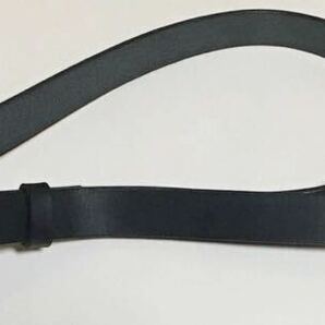 Sugar & Co. Daddy's Leather Belt 新品 ブラック シュガーアンドカンパニー ダディーズ レザー ナロー ベルト 革 BLACK 黒 buckle narrowの画像5