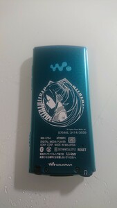 【美品】 ウォークマン 初音ミク生誕5周年記念モデル WALKMAN Sシリーズ NW-S764K ブルー
