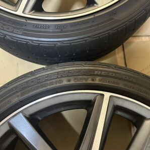 レクサスGS Fスポーツ 純正 19x8J +45 19x9J +60 POTENZA 235/40R19 265/35R19 中古タイヤ ホイール 4本セットの画像3